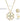 CloverCharm - Heart-Shaped Four Leaf Clover Pendant Necklace Gold