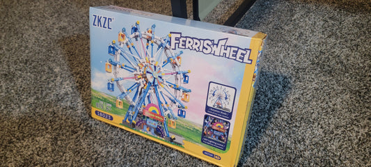 Ferris Wheel Building Kit w/Motor and Lights