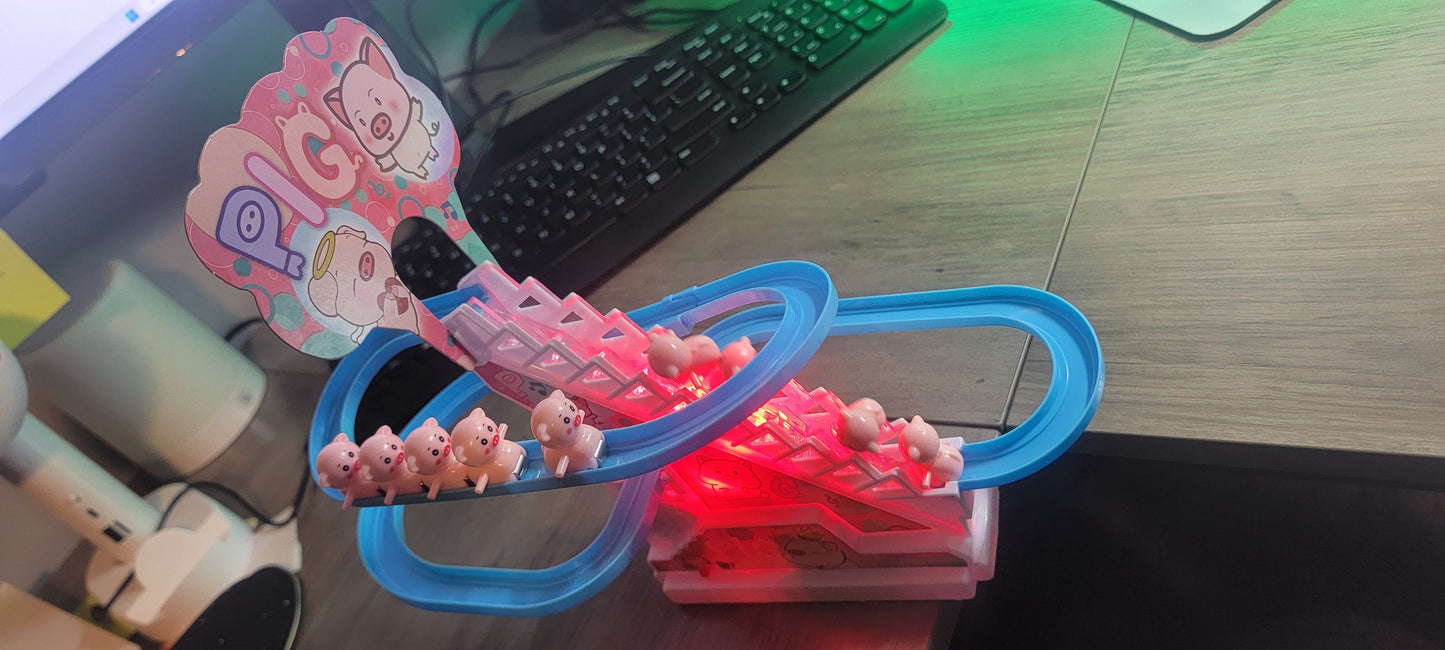 Little Piggie's Desk Top Roller Coaster