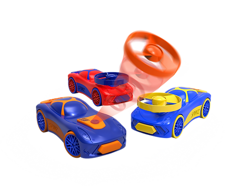 Spinz Crash 'em Up Toy Racecars 2 Pack