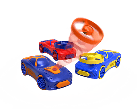Spinz Crash 'em Up Toy Racecars 2 Pack