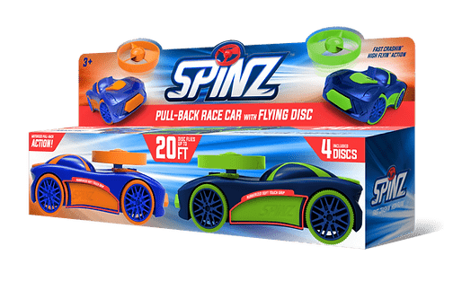 Spinz Crash 'em Up Toy Racecars 2 Pack