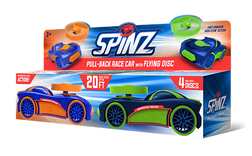 Spinz Crash 'em Up Toy Racecars 2 Pack