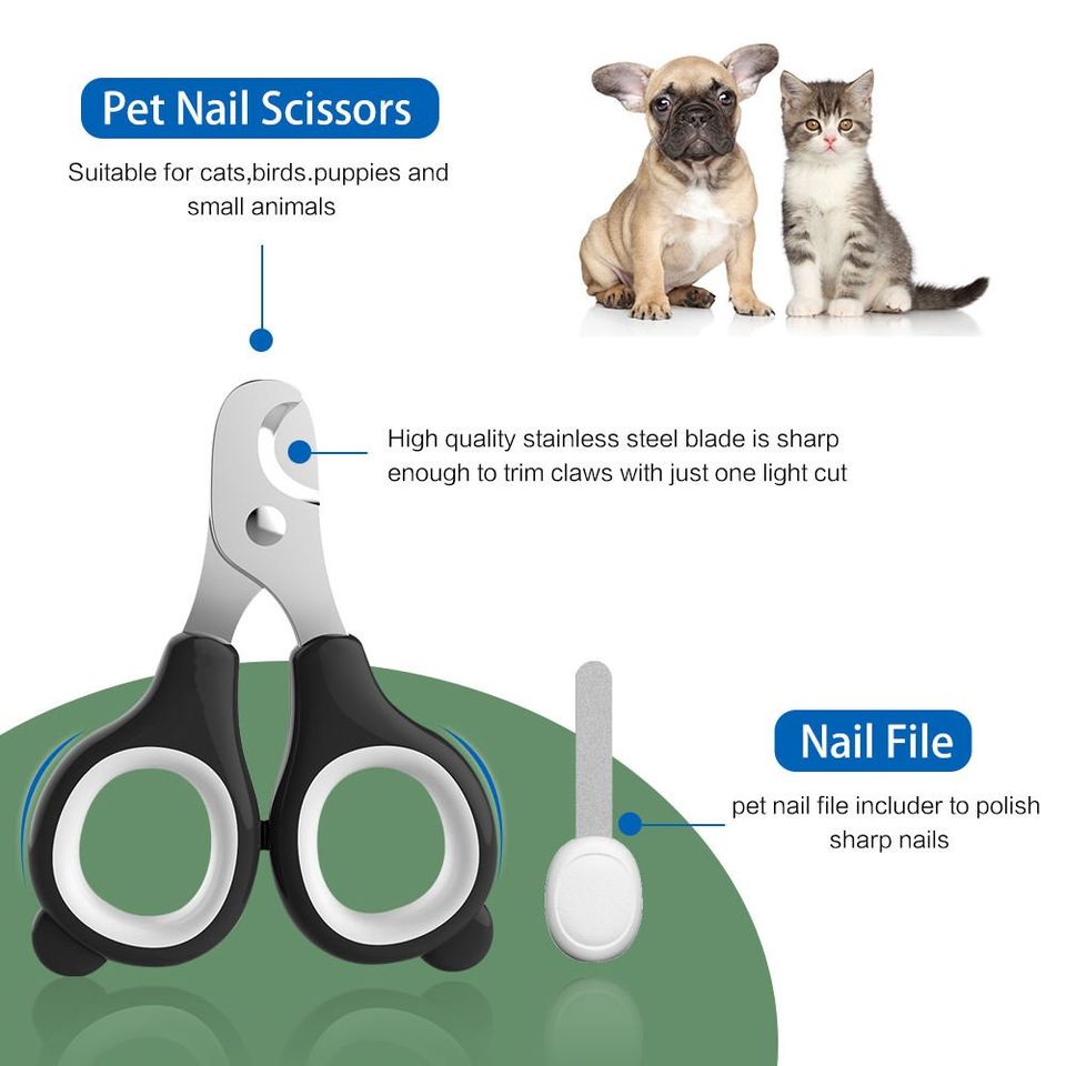 Ultimate Pet Grooming Kit: 7-in-1 Set for Cats & Dogs - Perfect Grooming at Home