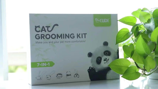 Ultimate Pet Grooming Kit: 7-in-1 Set for Cats & Dogs - Perfect Grooming at Home