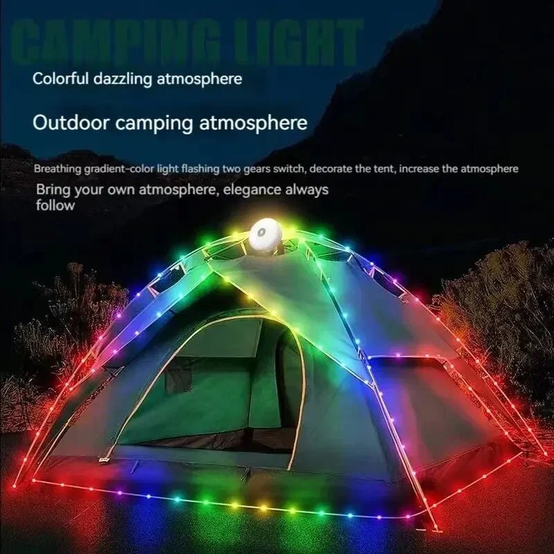 Glow Anywhere: Magnetic String Lights for Instant Ambiance!