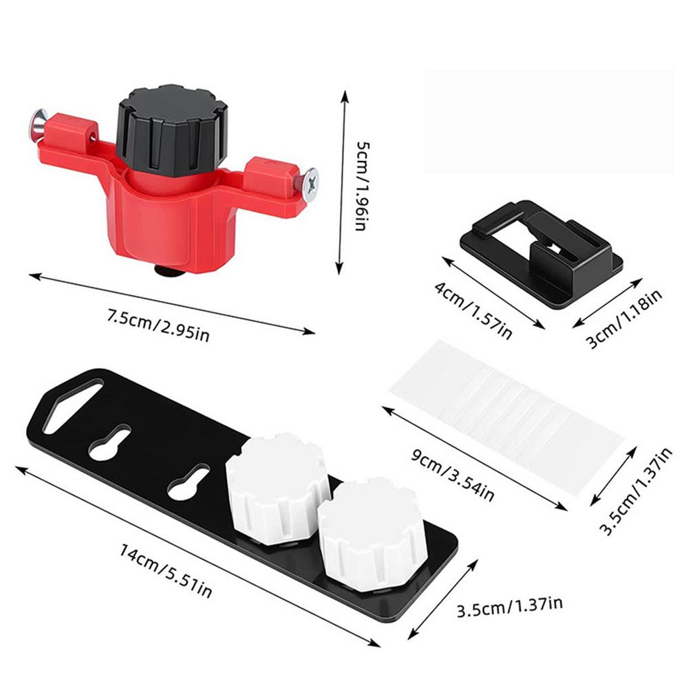Key Hole Companion - No Measuring Needed to Mark Keyhole Slots on Walls