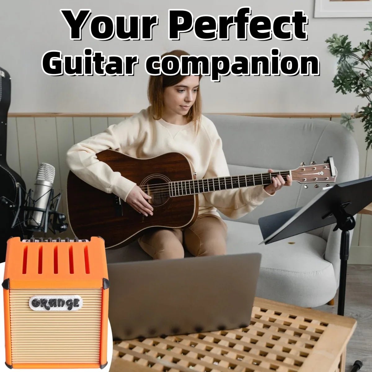 AmpGod Pick Vault – 3D Printed Guitar Pick Holder Shaped Like a Mini Amp for Rockers Who Never Miss a Riff