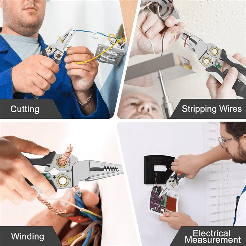 PowerPro 8-in-1 Wire Master – Strip, Cut, Test, & More!