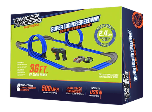 3 Length Options - Tracer Racers RC Slot Car Track